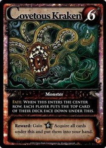 Ascension Darkness Unleashed Promo Card Covetous Kraken